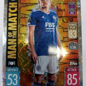 2024 topps Match AttaX Man of the Match Harvey Barnes