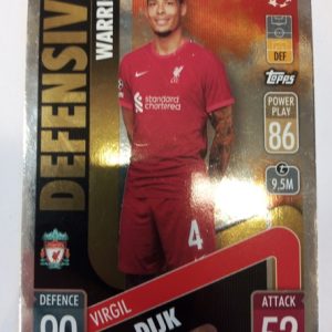 2024 topps Match AttaX Defensive Virgil van Dijk