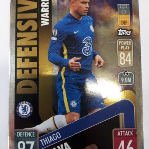 2024 topps Match AttaX Defensive Thiago Silva