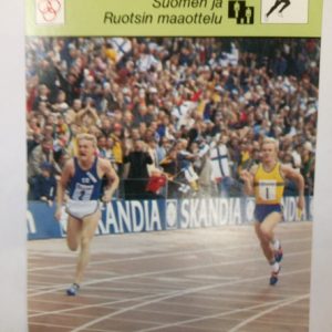 1978Oy Concert Hall Yleisurheilu - Suomen & Ruotsin maaottelu (Rajamäki & Garpenborg)