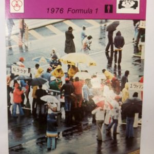 1977 Editions Rencontre/Oy Concert Hall Autourheilu - 1976 Formula 1 (Lauda & Hunt)