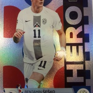 2024 topps MatchAttaX Hero Benjamin Sesko
