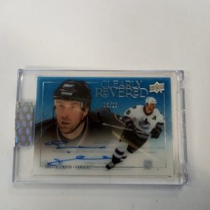2023-24 ud clear cut clearly revered Trevor lindel autograph