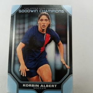 2024 UD goodwin champions Korbin Albert