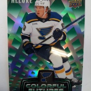 2024-2025 Upper Deck Allure Colorful Futures Green Jake Neighbours