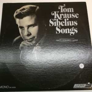 LP Sibelius Songs - Tom Krause (K)