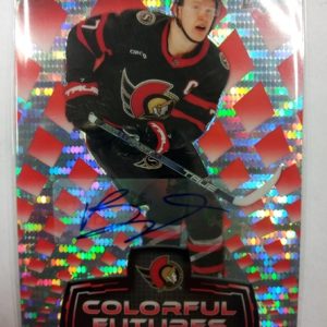 2024-2025 Upper Deck Allure Colorful Futures Auto Brady Tkachuk