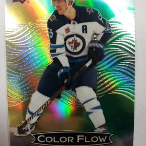 2024-2025 Upper Deck Allure Color Flow Yellow-Green Mark Scheifele