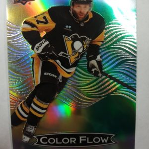2024-2025 Upper Deck Allure Color Flow Yellow-Green Bryan Rust