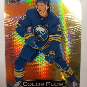 2024-2025 Upper Deck Allure Color Flow Orange-Yellow Spectrum Owen Power /199