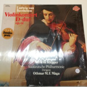LP Ludwig Van Beethoven - Violinkonzert D-dur op 61 - Klepper/Maga (K)