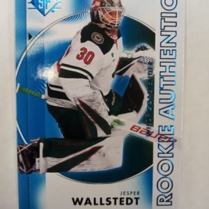 2024-2025 Upper Deck SP Rookie Authentics Jesper Wallstedt
