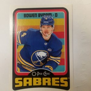 2024-2025 Upper Deck O-Pee-Chee rainbow Bowen byram