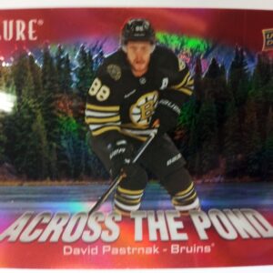 2024 UD Allure Across The Pond David Pastrnak