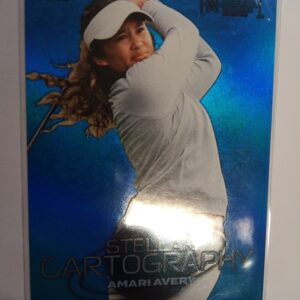 2024 Upper Deck Metal Universe Champions Skybox Blue Precious Gems Stellar Cartography Amari Avery /50