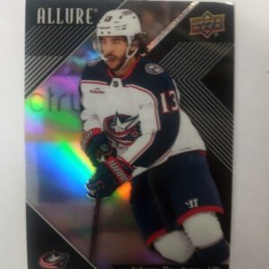 2024-25 UD Allure Johny Gaudreau blak rainbow