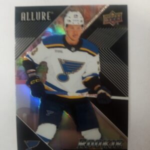 2024-25 UD Allure rookie Zachary Bolduc black rainbow