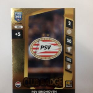 2025 panini adrenalyn fifa365 club badge PSY Eindhoven