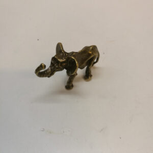 Metallinen minikokoinen norsukoriste (K)