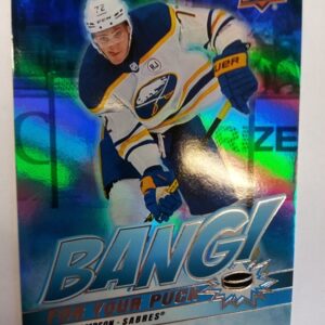 2024-2025 Upper Deck Series 2 Bang! For Your Puck Tage Thompson