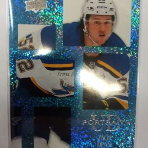 2024-2025 Upper Deck Series 2 Portraits Speckled Parallel Zach Dean