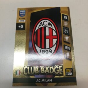 2025 panini adrenalyn fifa365 - Club Badge AC Milan (K)