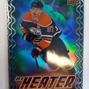 2024-2025 Upper Deck Series 2 On A Heater Connor McDavid
