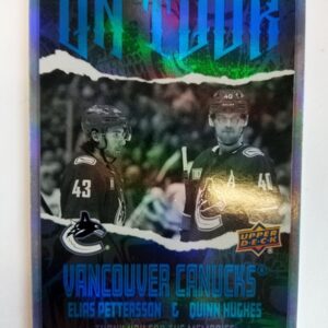 2024-2025 Upper Deck Series 2 On Tour Pettersson/Hughes