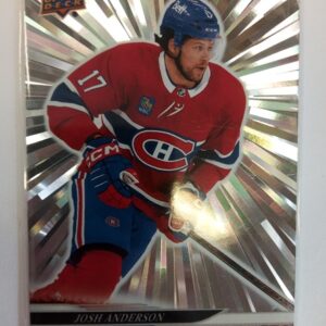 2024-2025 Upper Deck Series 2 Outburst Josh Anderson