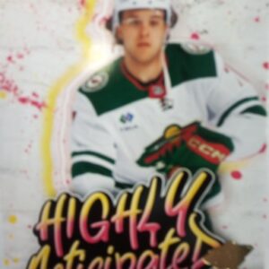 2023-24 UD Credentials Highly Anticipated Brock Faber