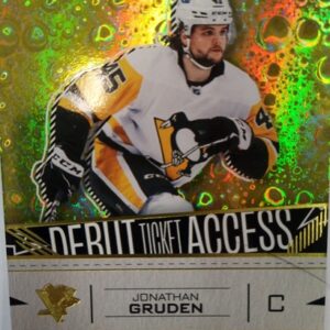 2023-24 UD Credentials Debut Ticket Access Jonathan Gruden