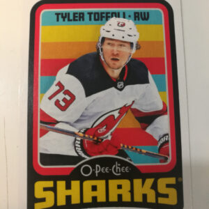 2024-2025 O-Pee-Chee Sharks - Tyler Toffoli - RW (K)