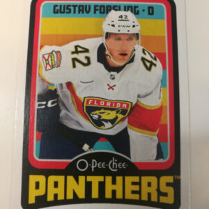 2024-2025 O-Pee-Chee Panthers - Gustav Forsling-D (K)