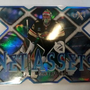 2023-24 Upper Deck Skybox E-X 2000 Net Assets Filip Gustavsson
