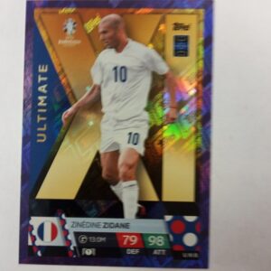 2025 topps match attax Zinedine Zidane