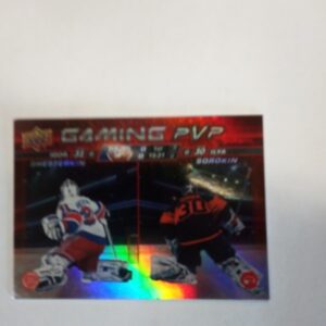 2024-2025 UD series 1 gaming pvp Igor Shesterkin, Ilya Sorokin