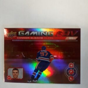2024-2025 UD series 1 gaming fov Connor McDavid