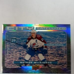 2024-2025 UD series 1 city satellites Nathan MacKinnon