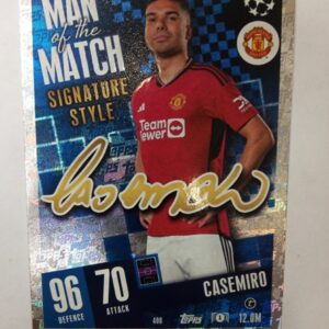 2025 Topps Match Attax Man of the Match Casemiro