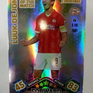 2025 Topps Heritage Match Attax Man of the Match Luuk De Jong