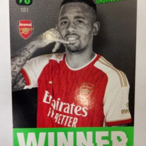 2024 Panini Top Class Winner Gabriel Jesus