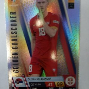 2024 Topps Match Attax Golden Goalscorer Dusan Vlahovic