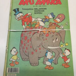 Aku Ankka n:o 1-4 1989 (K)
