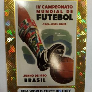 2020-2021 Panini Adrenalyn XL Gold Fifa World Cup History Brazil