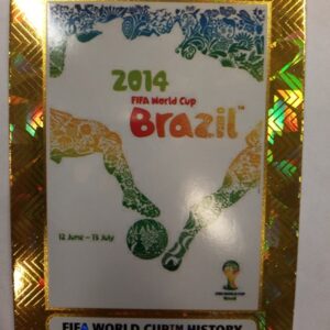 2020-2021 Panini Adrenalyn XL Gold Fifa World Cup History Brazil 2014