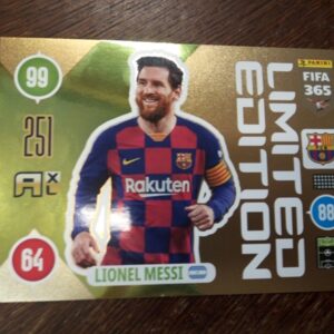 panini fifa365 adrenalyn Lionel Messi