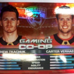 2024-2025 UD Series 1 Gaming COP Matthew Tkachuk/Carter Verhaeghe