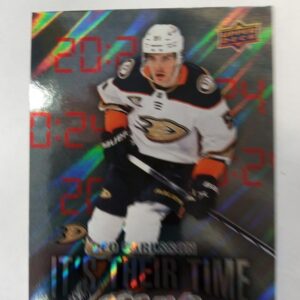 2024-25 UD MVP hockey it`s their time Leo Carlsson