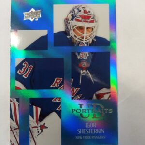 2024-25 UD series 2 portraits Igor Shesterkin