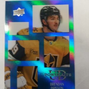 2024-25 UD series 2 portraits Brendan Brisson